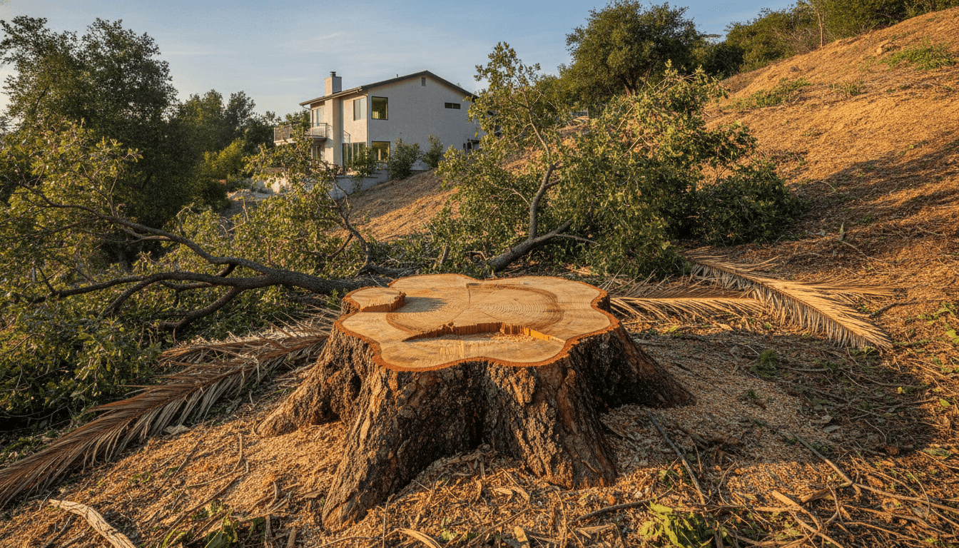 How Much Does Tree Removal Cost in Los Angeles, CA? (2026): Palms, Protected Oaks, and Hillside Jobs